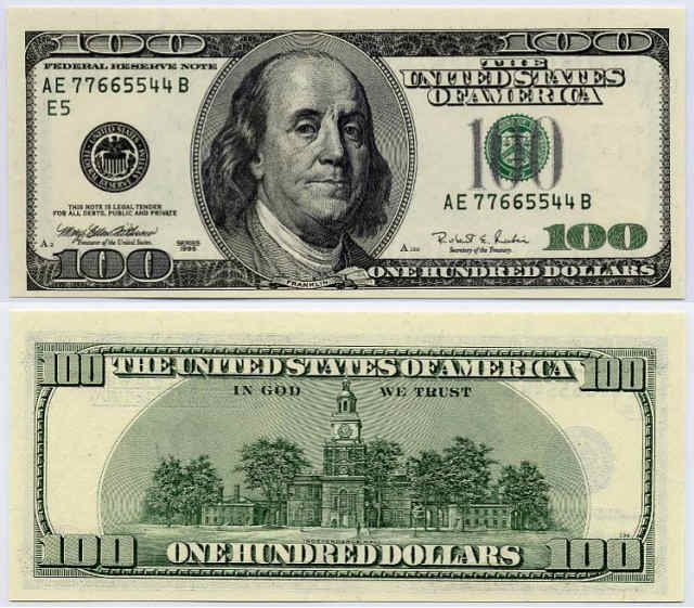 100 U.S. Dollar