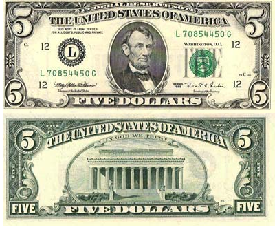 5 U.S. Dollar
